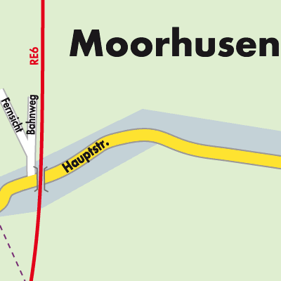 Stadtplan Moorhusen