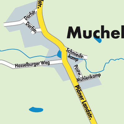 Stadtplan Mucheln