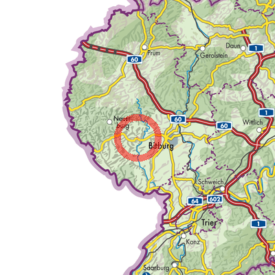 Landkarte Mülbach