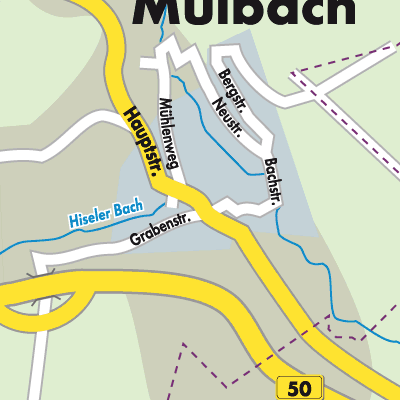 Stadtplan Mülbach