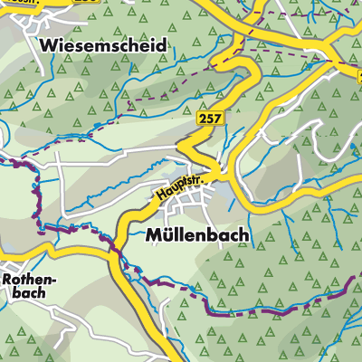 Übersichtsplan Müllenbach