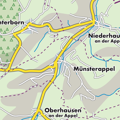 Übersichtsplan Münsterappel