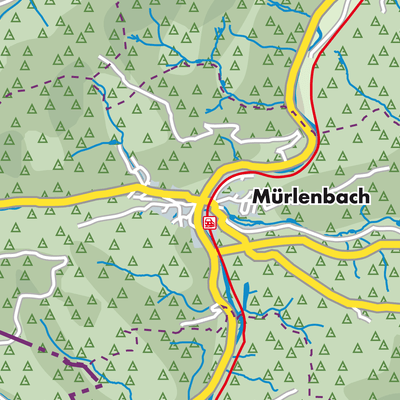 Übersichtsplan Mürlenbach