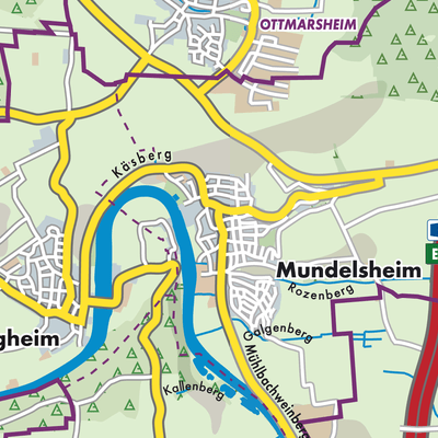 Übersichtsplan Mundelsheim