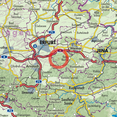 Landkarte Nauendorf