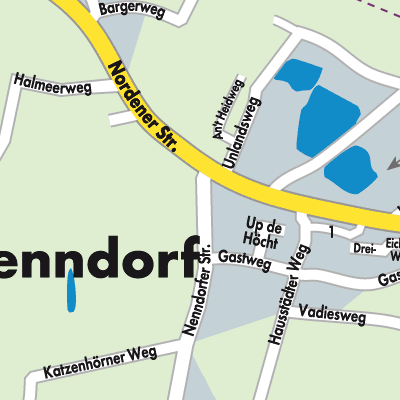 Stadtplan Nenndorf