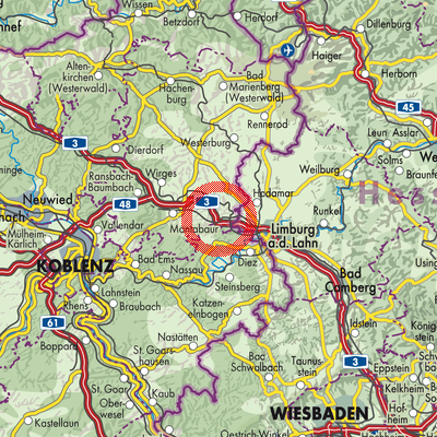 Landkarte Nentershausen