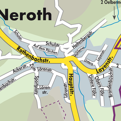 Stadtplan Neroth