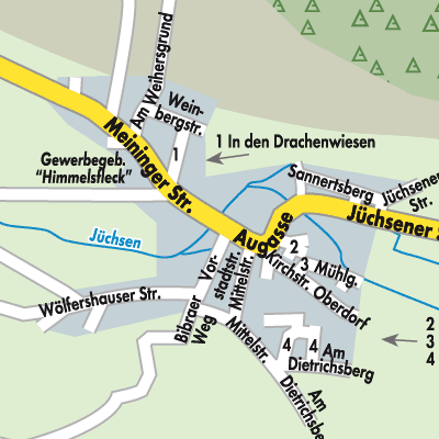 Stadtplan Neubrunn