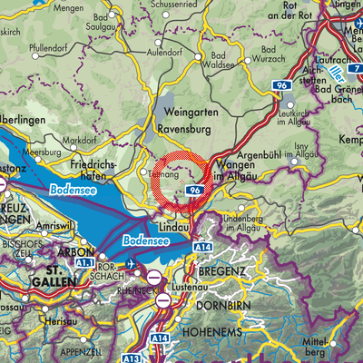 Landkarte Neukirch