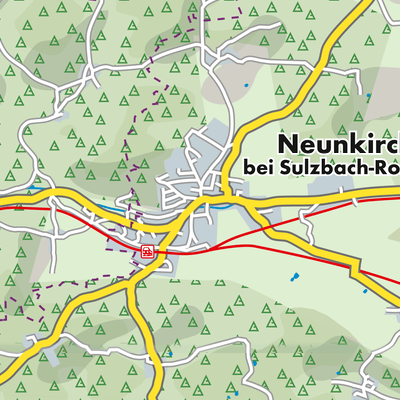 Übersichtsplan Neukirchen bei Sulzbach-Rosenberg