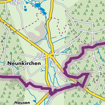 Übersichtsplan Neunkirchen