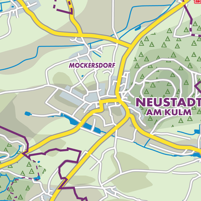 Übersichtsplan Neustadt am Kulm