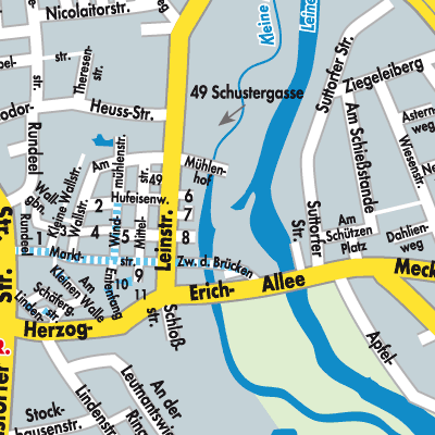 Stadtplan Neustadt am Rübenberge