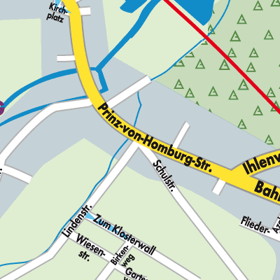 Stadtplan Neustadt (Dosse)