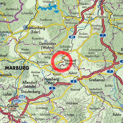 Landkarte Neustadt