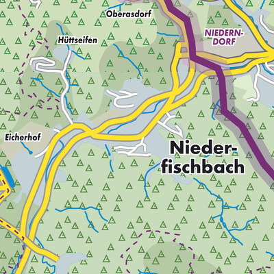 Übersichtsplan Niederfischbach