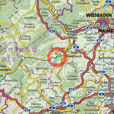 Landkarte Niederhausen