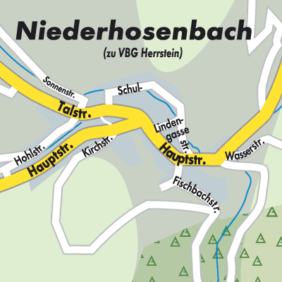 Stadtplan Niederhosenbach