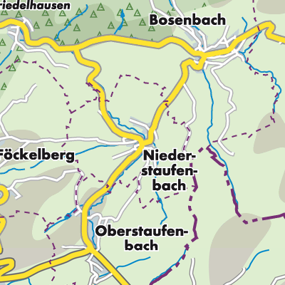 Übersichtsplan Niederstaufenbach