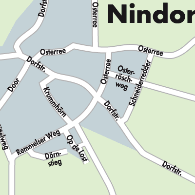 Stadtplan Nindorf