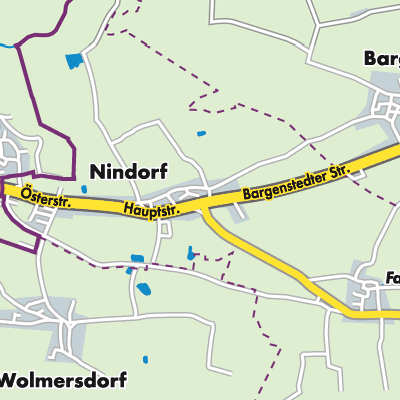 Übersichtsplan Nindorf