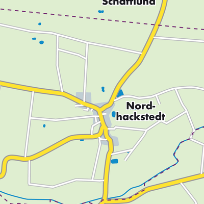 Übersichtsplan Nordhackstedt