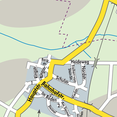 Stadtplan Nordhofen