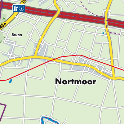 Übersichtsplan Nortmoor