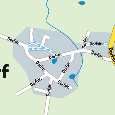 Stadtplan Nossendorf