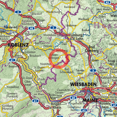 Landkarte Oberfischbach
