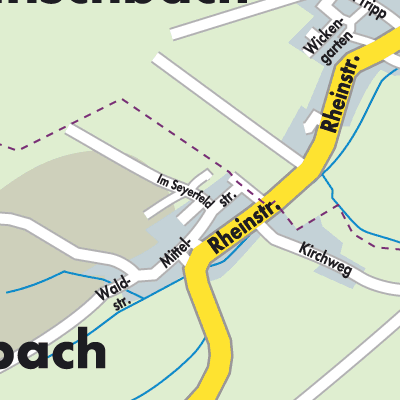 Stadtplan Oberfischbach
