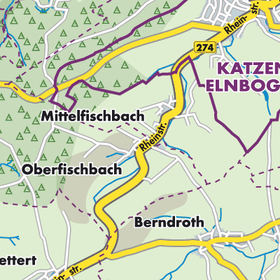 Übersichtsplan Oberfischbach