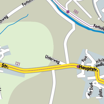 Stadtplan Obergurig - Hornja Hórka