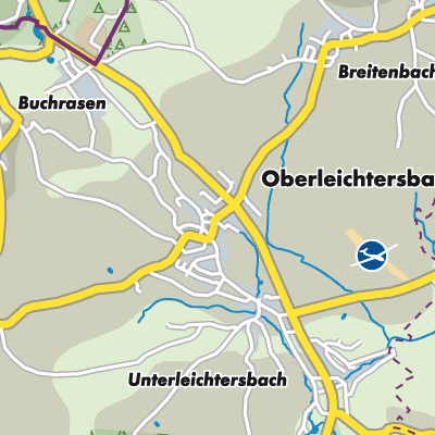 Übersichtsplan Oberleichtersbach