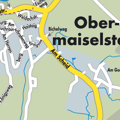 Stadtplan Obermaiselstein