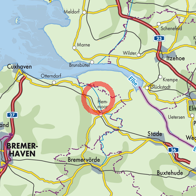 Landkarte Oberndorf
