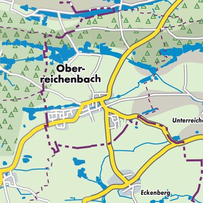 Übersichtsplan Oberreichenbach