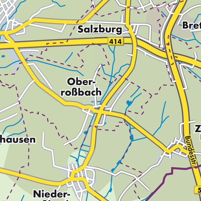 Übersichtsplan Oberroßbach