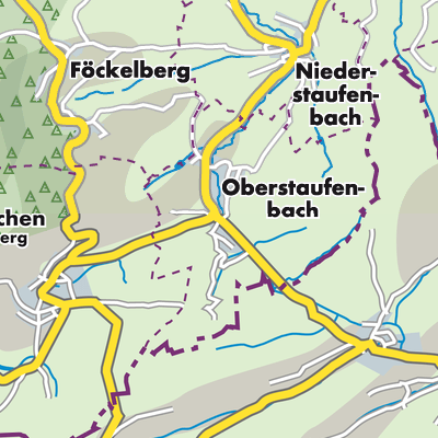 Übersichtsplan Oberstaufenbach