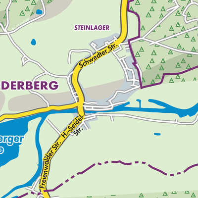 Übersichtsplan Oderberg