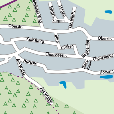 Stadtplan Oelixdorf