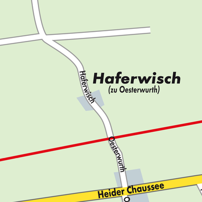 Stadtplan Oesterwurth