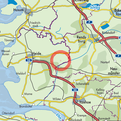 Landkarte Offenbüttel