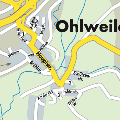 Stadtplan Ohlweiler