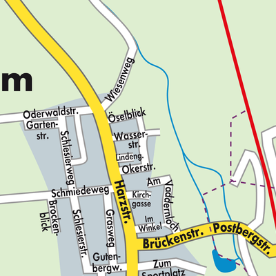 Stadtplan Ohrum
