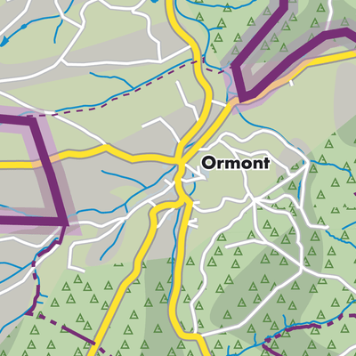 Übersichtsplan Ormont