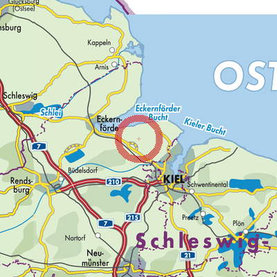 Landkarte Osdorf