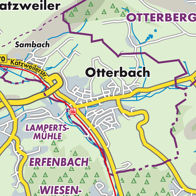 Übersichtsplan Otterbach
