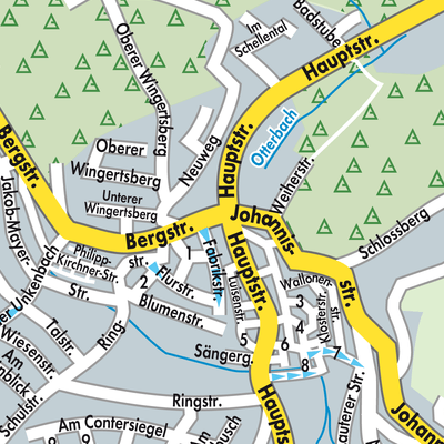 Stadtplan Otterberg